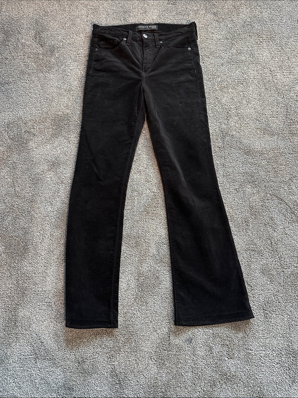 Veronica Beard Black Boot Cut Pants